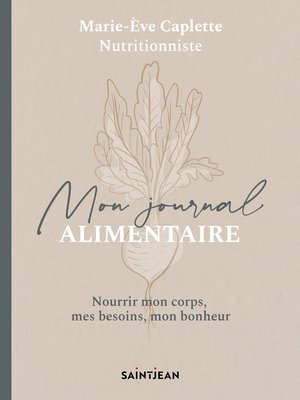 cover image of Mon journal alimentaire